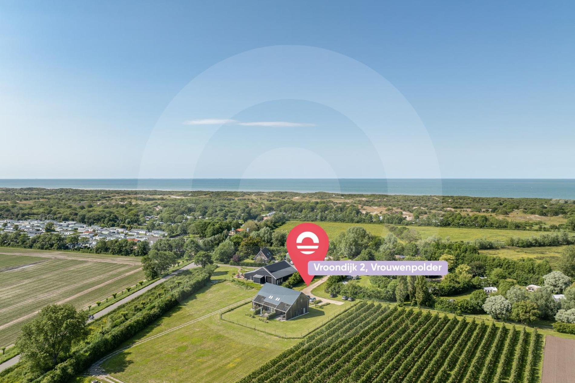 Welcome In - Vakantiehuis 6 En 12 Personen, Vroondijk In Vrouwenpolder Eksteriør bilde